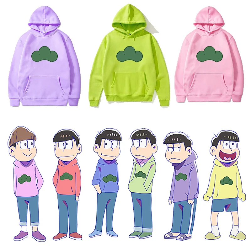 Osomatsu San Hoodie Cosplay Costumes Karamatsu Anime Harajuku Matsuno Ichimatsu Osomatsu-san Hoodies Sweatshirts kpop clothes