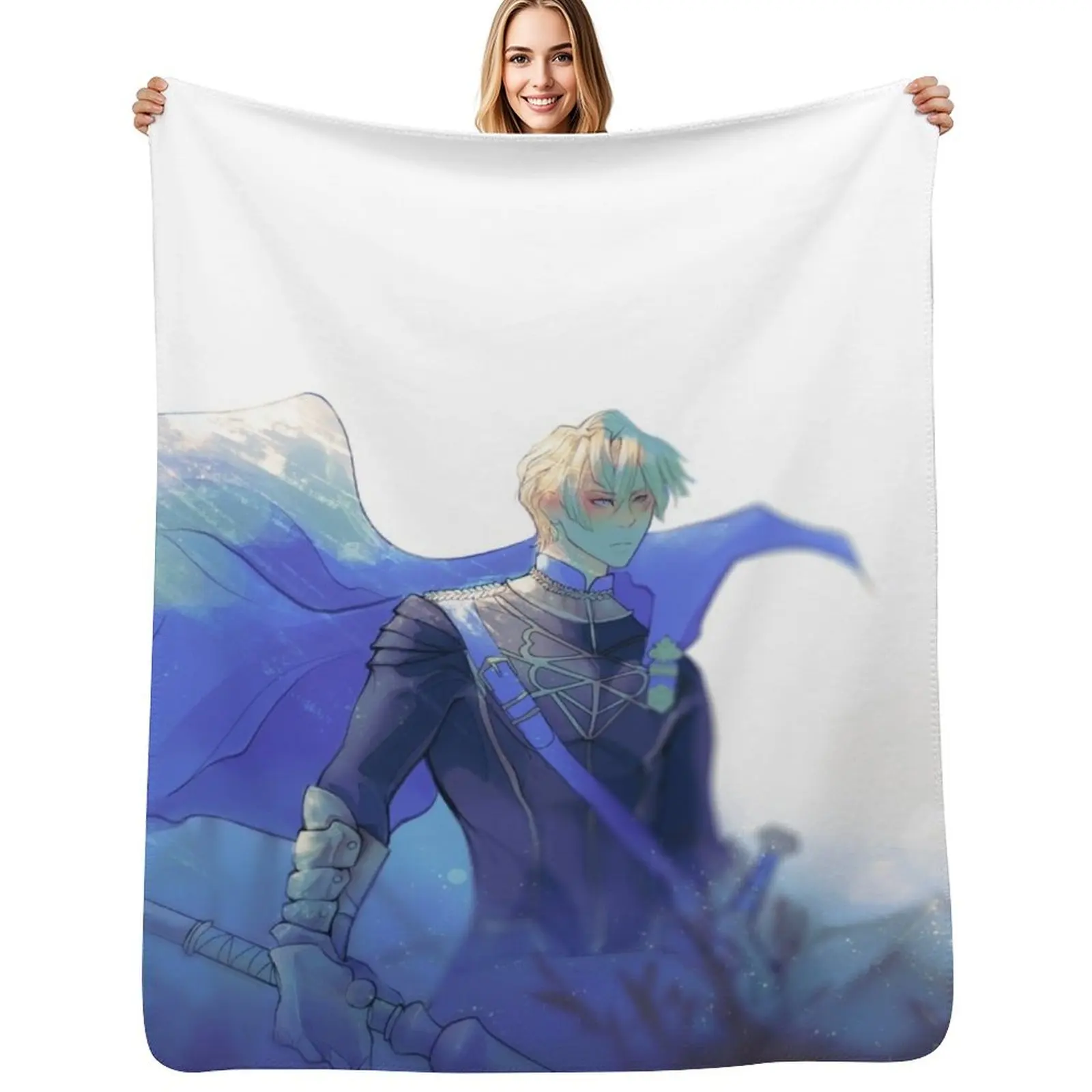 

Dimitri - Fire emblem Throw Blanket for babies Furry Thermals For Travel cosplay anime Blanket