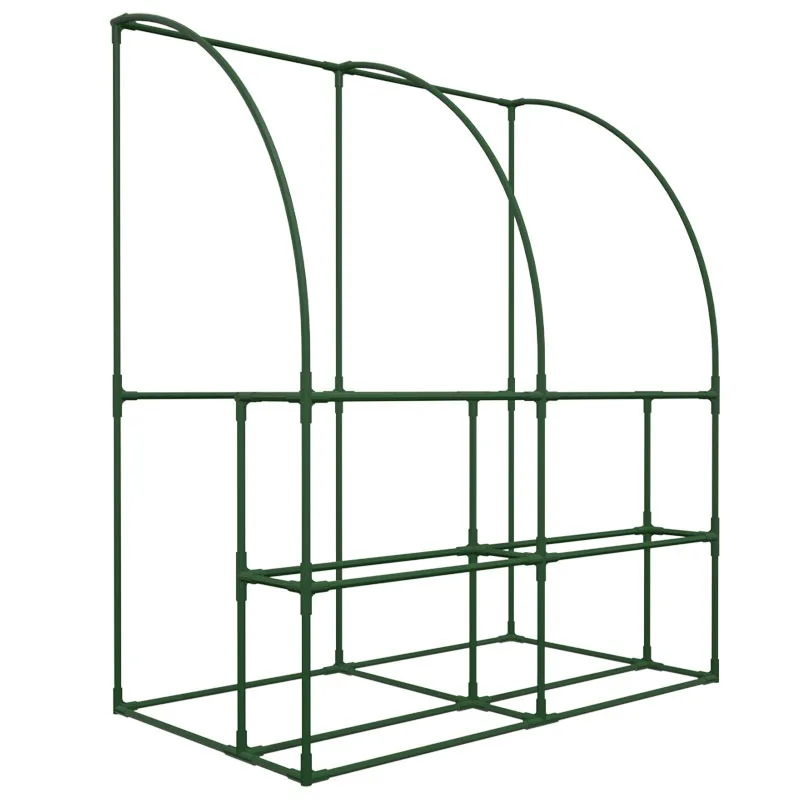 2025Half of the greenhouse is used for growing vegetables, providing warmth, protection from rain, and shading.