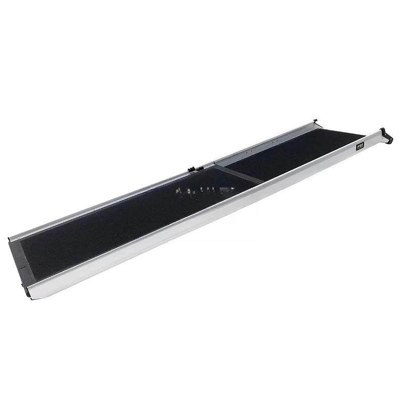 Pet ladder springboard, dog boarding check telescopic ladder, aluminum ramp board