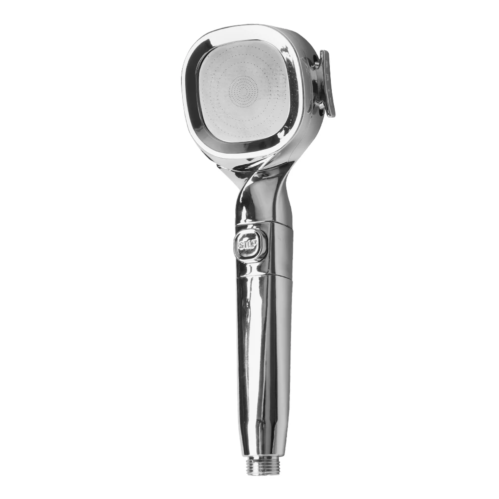 

С переключателем, экономия воды, насадка для душа, 4 режима, принадлежности для ванной комнаты высокого давления, регулируемая насадка для душа высокого давления