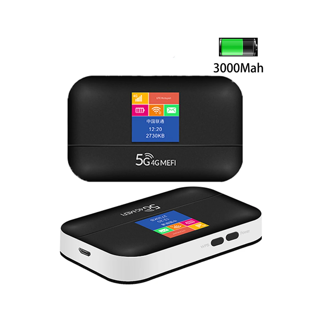 

4G Wifi Router Unlock Sim Card Modem Wi-fi Wireless 150Mbps Pocket Network Adapter Dongle Mobile Hotspot With 3000mAh Battery