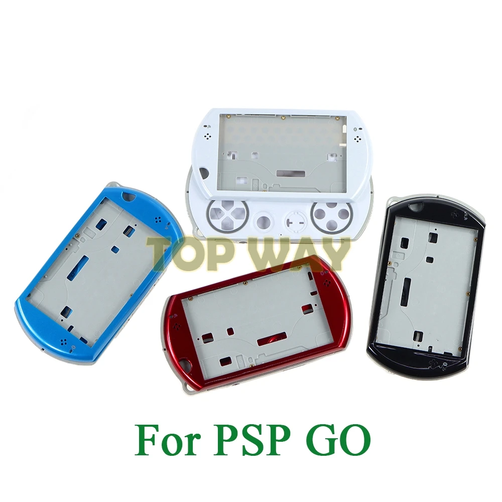 

5sets For PSP GO Console Housing Case Shell Game Replacement With Full Set of Button Sticker