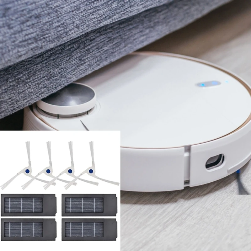 M2EE Bàn Chải Bên Hông Hút Robot Thay Thế Một Phần Bộ Lọc Càn Quét Robot Phụ Kiện Chất Liệu Nhựa Cho X2pro