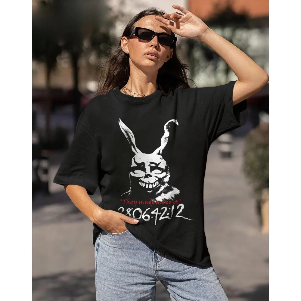 Tony Daco T-shirt, Frank Rabbit Tony Daco, Horror Movie Y2K Retro Style, Suitable for Both Men and Women in Summer