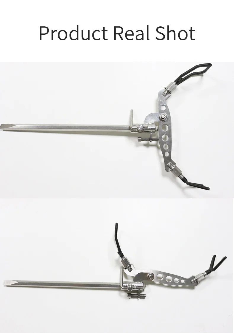 ZYZHE Angelrutenhalter aus 304 Edelstahl mit Mehrfach-Winkelverstellung, Meeresangelruten-Halterung, Rutenstützwerkzeug – Detail 8