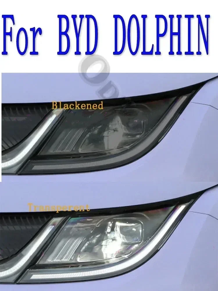 

Для BYD Dolphin EV электрический автомобиль внешние фары против царапин ТПУ PPF защитная пленка против царапин ремонтная пленка аксессуары