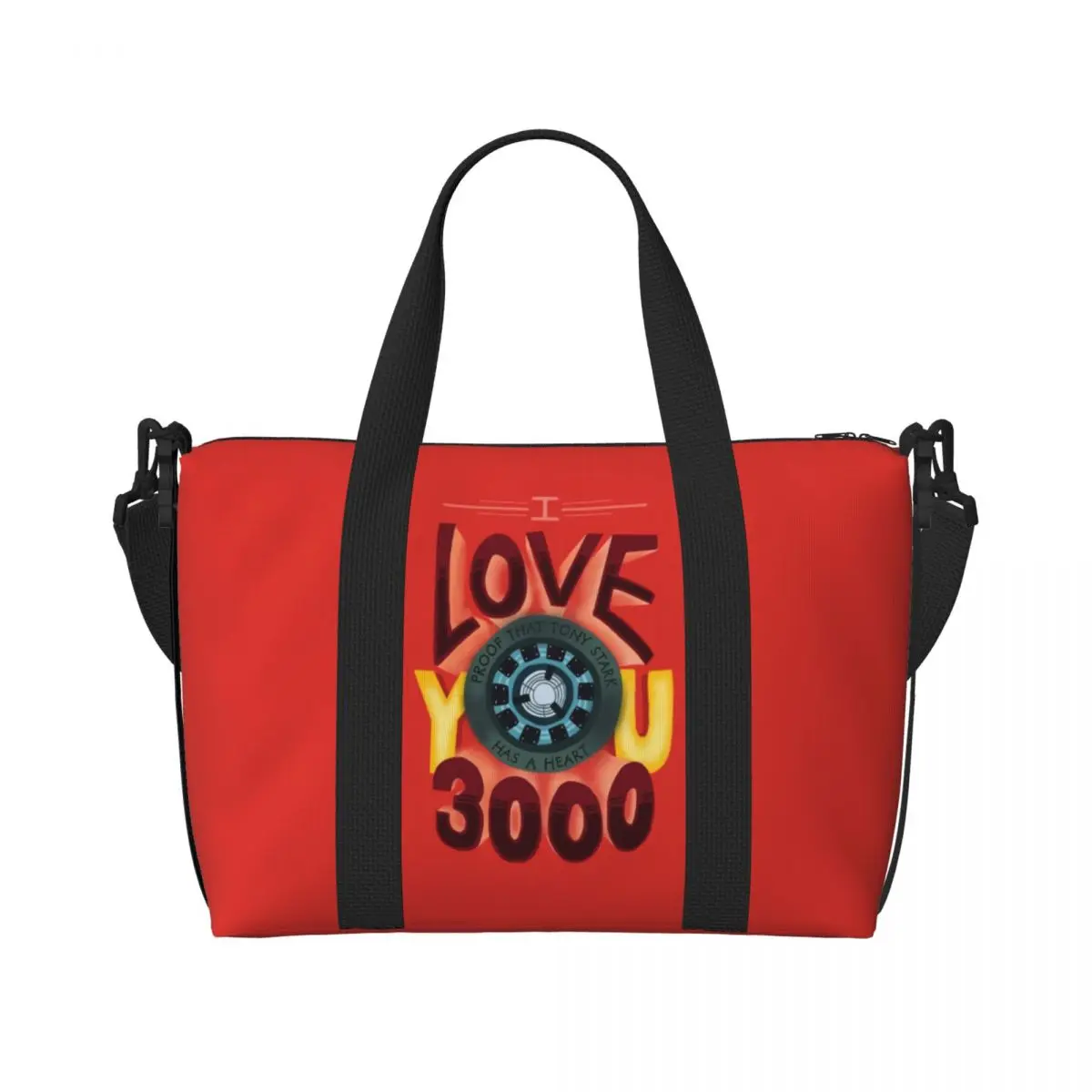 

Пляжная большая сумка Iron Man на заказ для женщин, комиксы, анимация, большое отделение, пляжные дорожные сумки для спортзала