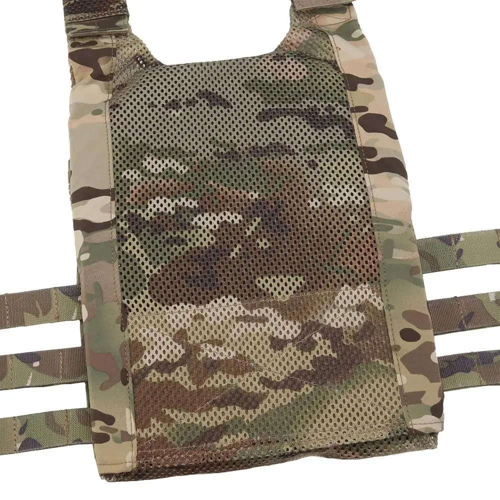 Imagem -05 - Tactical Otb Lv119 Colete sobre a Praia Placa Transportadora Quick Release Cummerbund Frente e Traseira Overt Placa Bolsa 5.56 Triplo Mag Bolsa