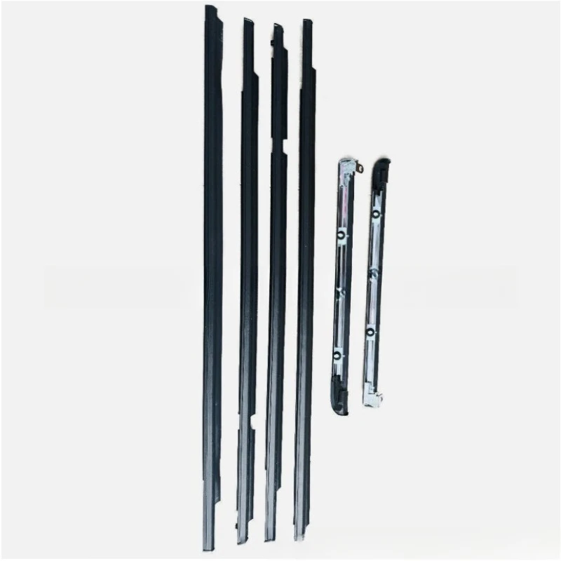 Universal Car Door Window Weatherstrip Seal, Rubber Seal Replacement 75711-60080 75721-60080 75660-60070 75670-60070