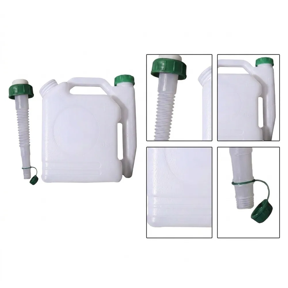 For 2 Fuel Mixing Bottle 50:1 Ratio with Clear Measurement Markings for Lawn Mowers Chainsaws and Brush Cutters