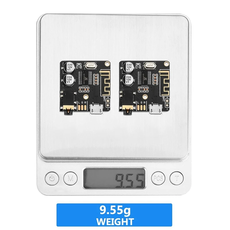 5 Stuks Bluetooth Audio Ontvanger Board Bt 5.0 Stereo Audio Versterker 3.7-5V Diy Auto Luidspreker Versterker
