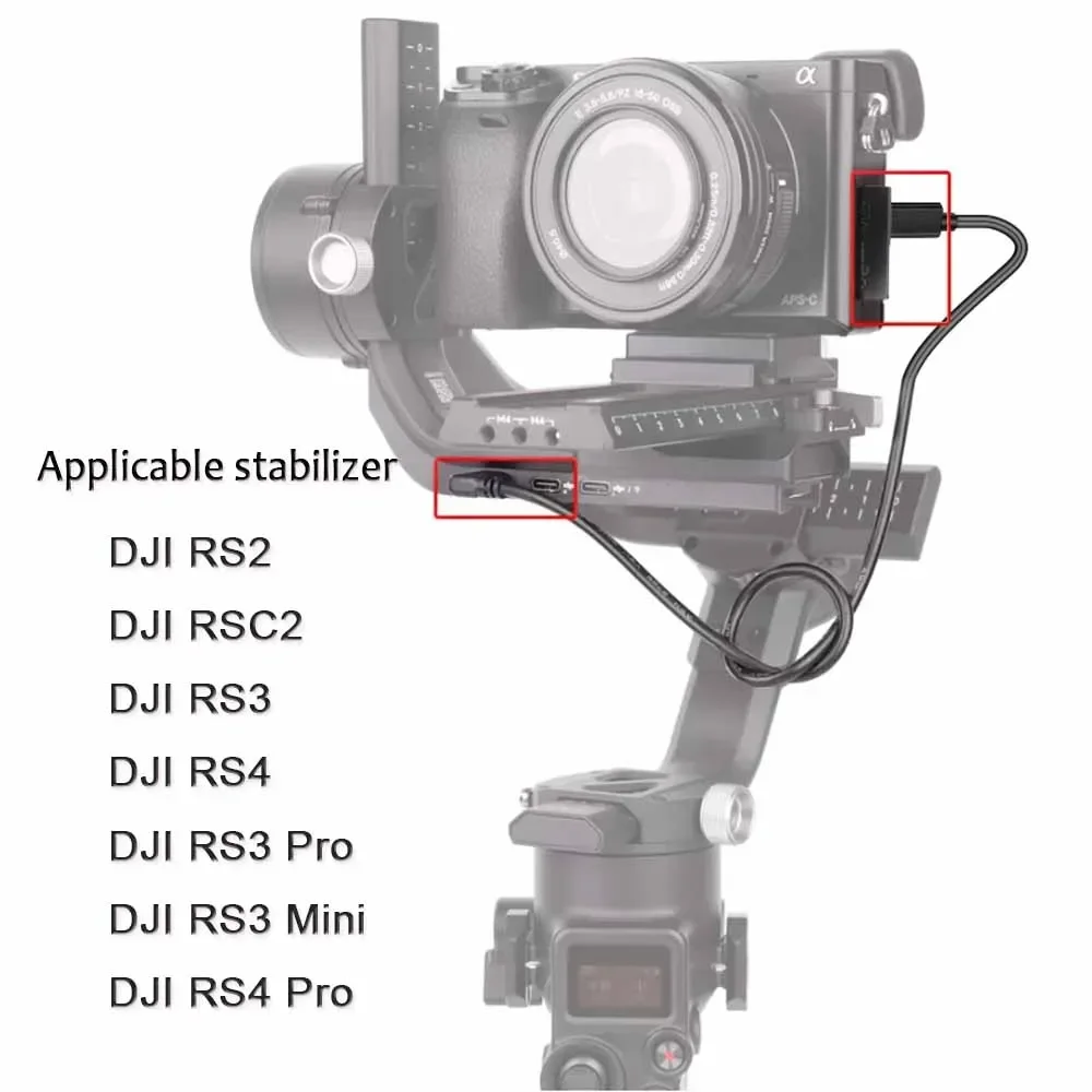 dji ronin RSC2 RS2 RS3 is applicable to Sony control cable M