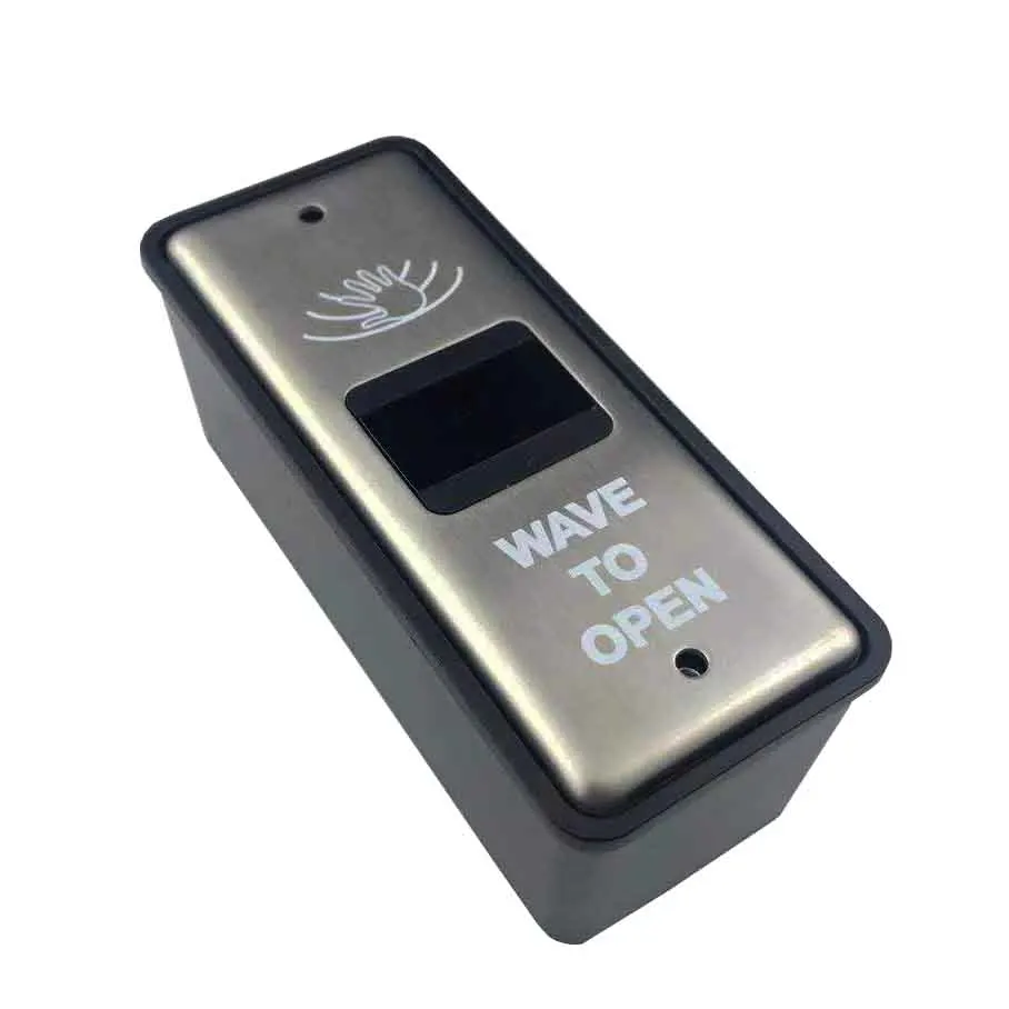 wave to open switch Hand Scan Sensor Wireless Infrared Touchless Switch Button