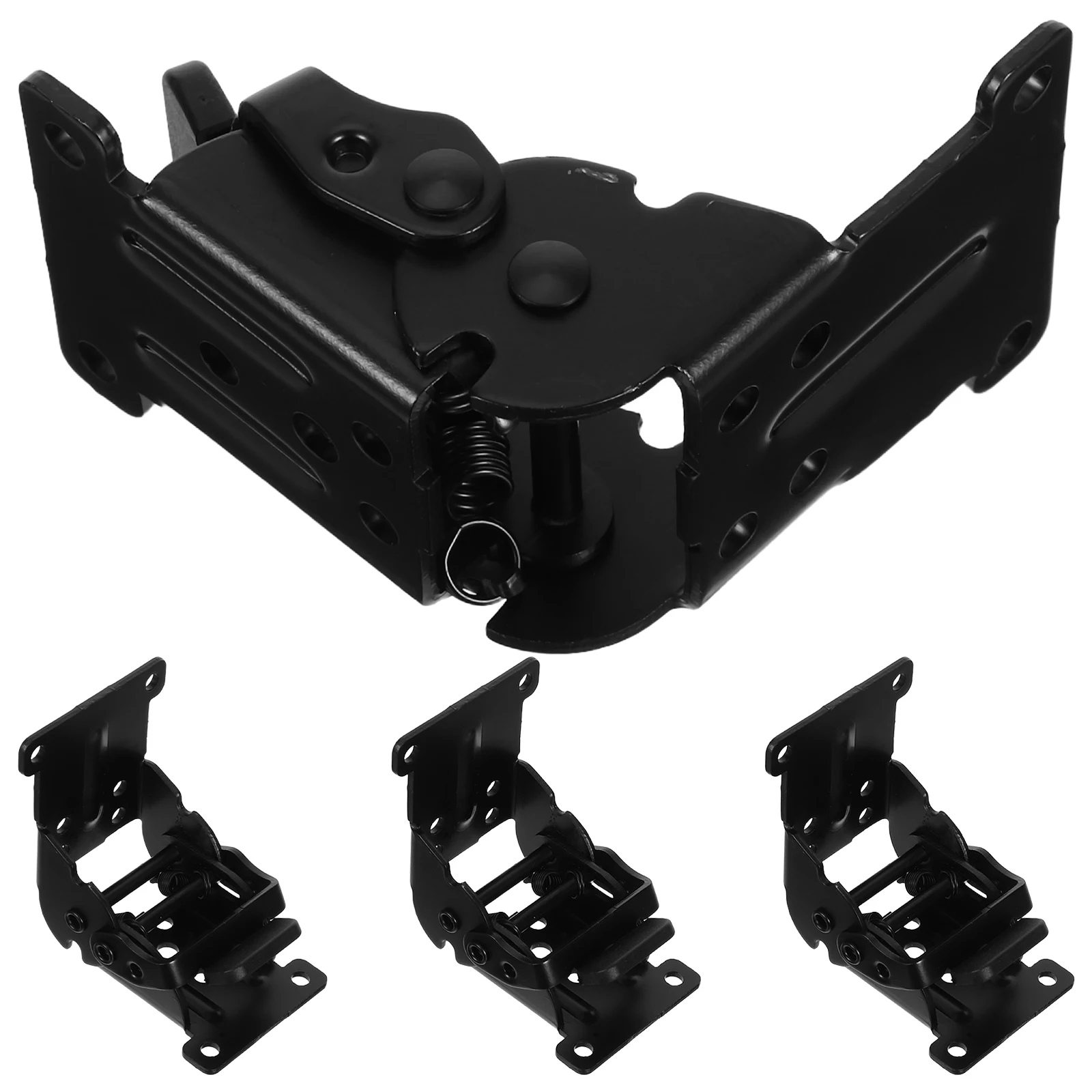 

4 Pcs Folding niture Hinges Collapsible Work Bench Triangle Hardware Shelf Support Extension