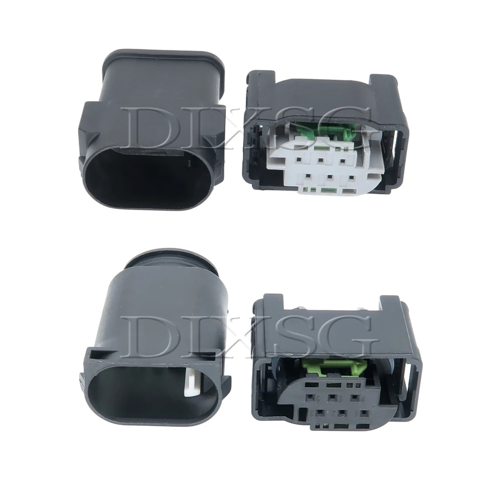 1 Set 6 Pin 1-967616-1 1-967587-3 Car Height Adjustment Throttle Waterproof Plug 2-967616-1 1-967678-1 Auto Accessories