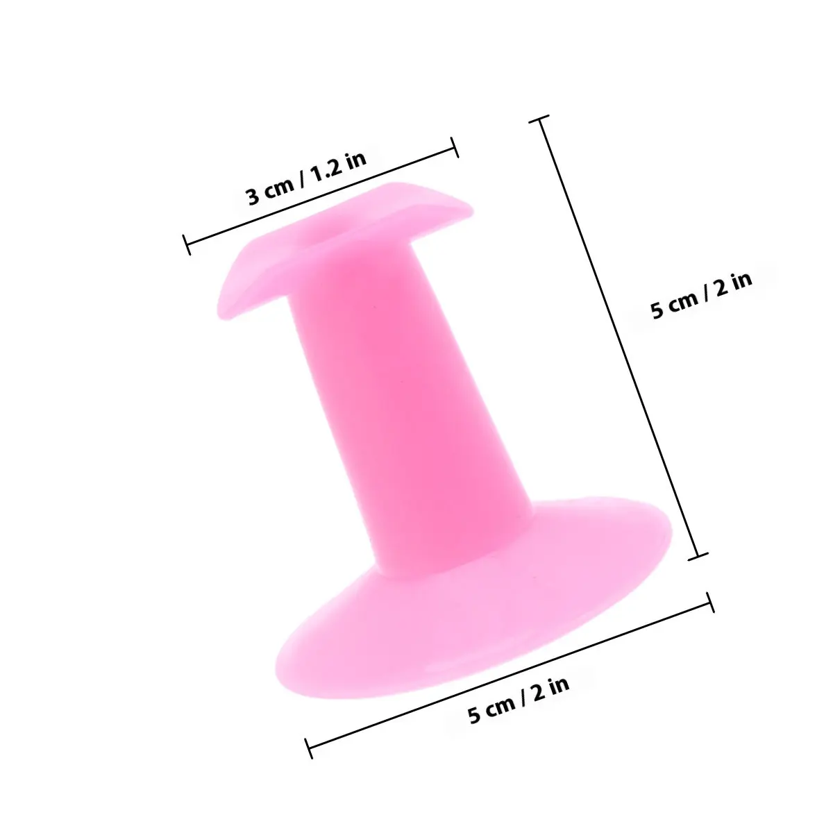 3Pcs Nail Finger Stand Support Rest Hard Plastic Finger Holder for Stable Nail Art Painting Acrylic Gel Practice