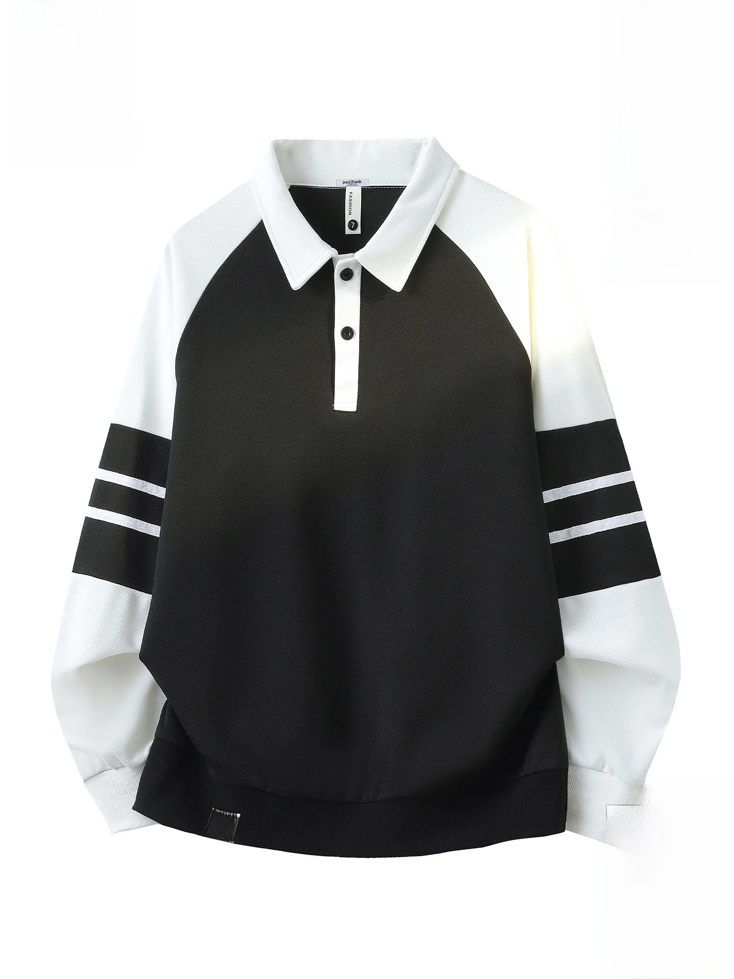 

PaulFrank M Long Sve Collar Sweatirt Comfortable Polyester Fiber Winter Casual Sle Youth ular Pattern Design