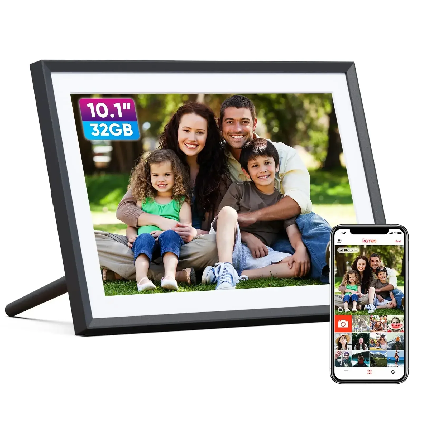 

2025Arzopa 10.1 Inch Wifi Touch Video NFT Digital Photo Picture Cuadros Bilderrahmen Lcd Cloud Frameo Digital Photo Frame