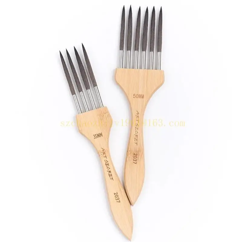 Pennelli per acquerello Pennelli per artisti Pennelli per pittura multi-dente Forniture per disegno, Pennello per pittura acrilica Pennelli per artisti