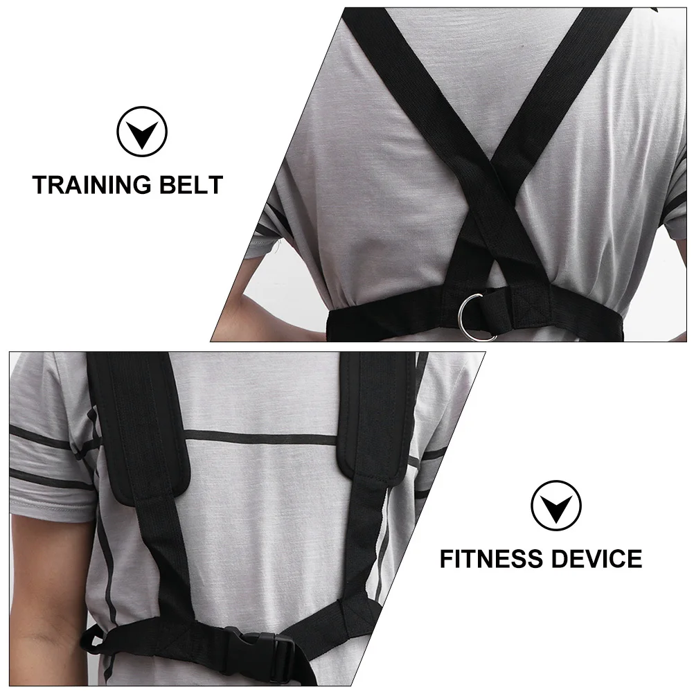 

2pcs Training Belt Resistance Band For Fitness Yoga Running Exercise Lightweight Portable Strength Training Sled Harness