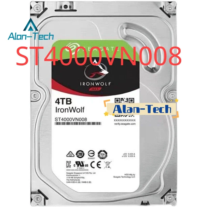 

Для нового жесткого диска Sea-gate ST4000VN008 4TB IronWolf 3,5 "SATA3 NAS