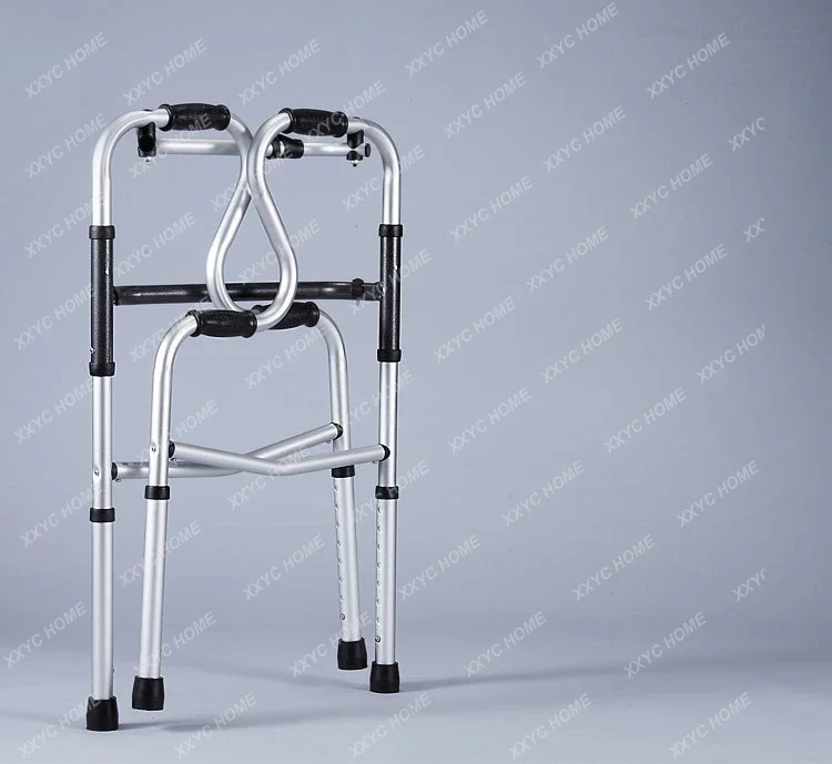 Walking Aid Foldable Walking Aid for the Elderly Rehabilitation Apparatus Walking Stick for the Elderly Four-Foot Crutches