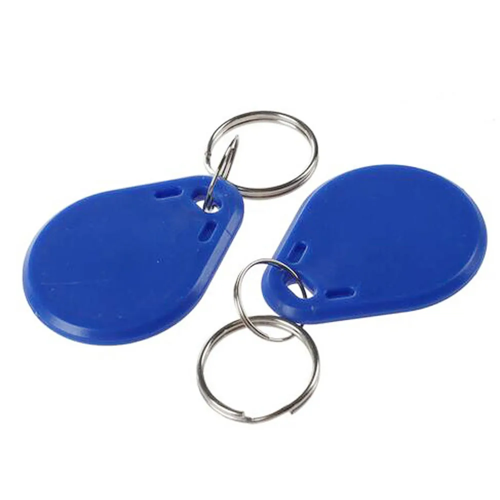 LUCKING DOOR 10pcs 13.56MHz IC Keyfobs Tags Access Control RFID Key Finder Card Token Attendance Management Keychain