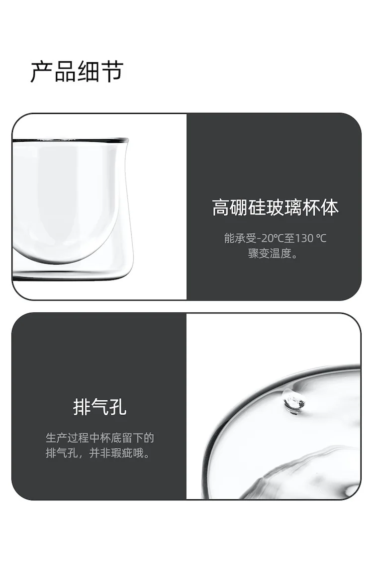 Magnetic elegant cup brewing teapot full glass liner lazy one-click tea separation single pot filtration