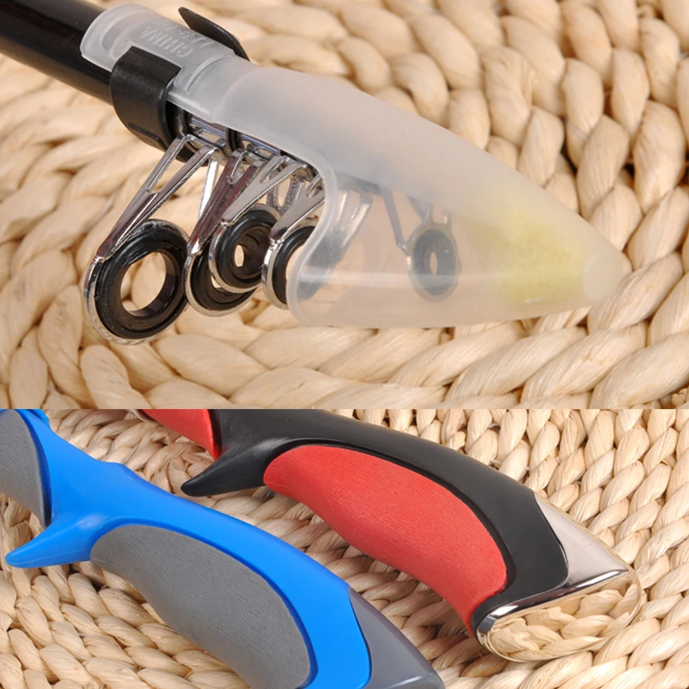 

Ultra Short Sea Fishing Rod Retractable Lure Pole Spinning Extendable Light Weight High Strength Endurable Anti Slip Guide Ring