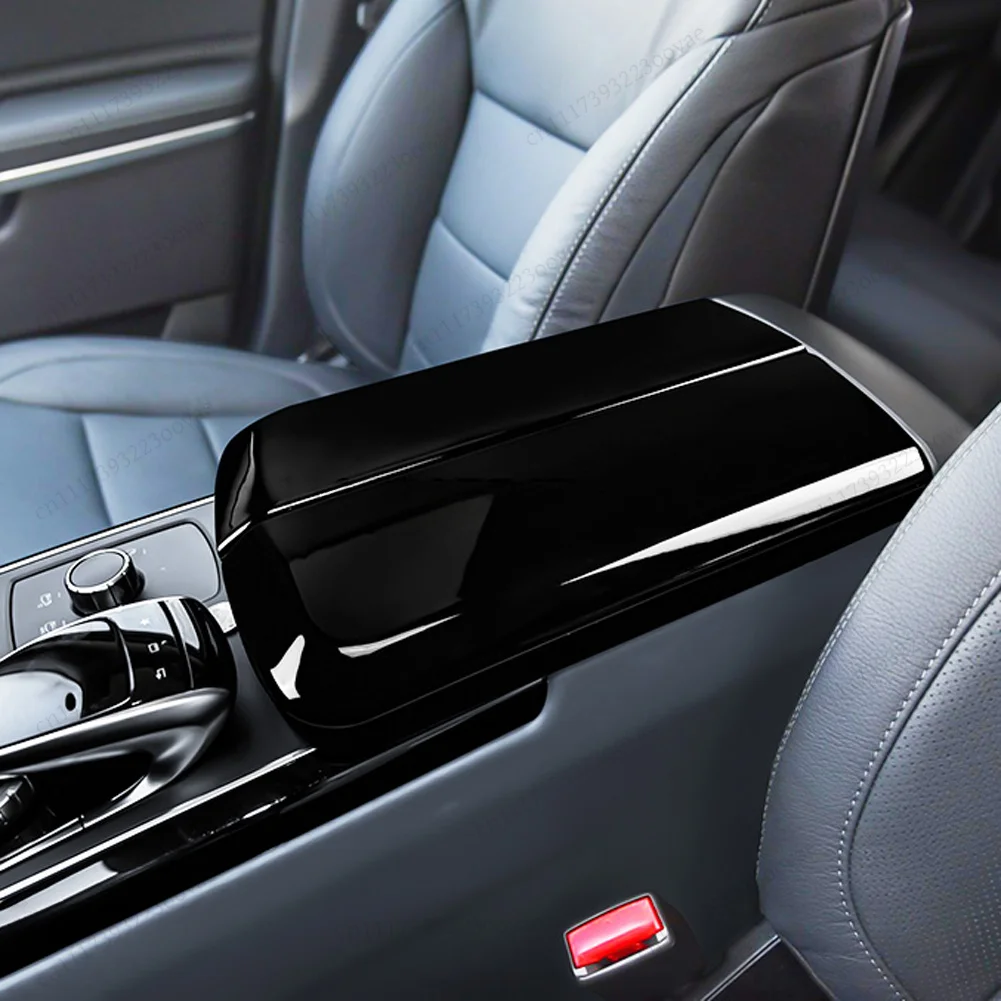L-For Mercedes Benz GLE GLS W166 X166 C292 Center Console Armrest Storage Box Panel Trim Cover Interior Accessories