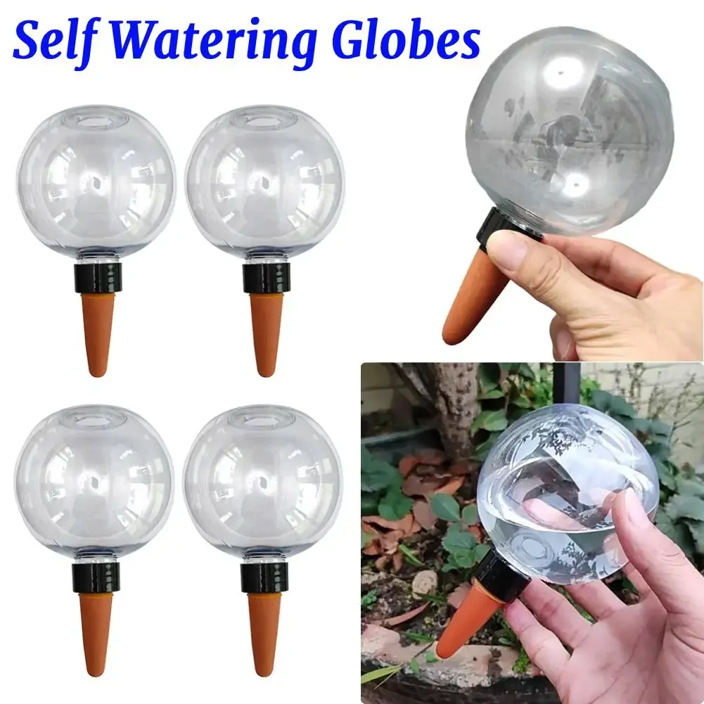

Plant Self Watering Globes Drip Irrigation System Automatic Plant Waterer Balls Self Watering Planter Insert for Potted Plants
