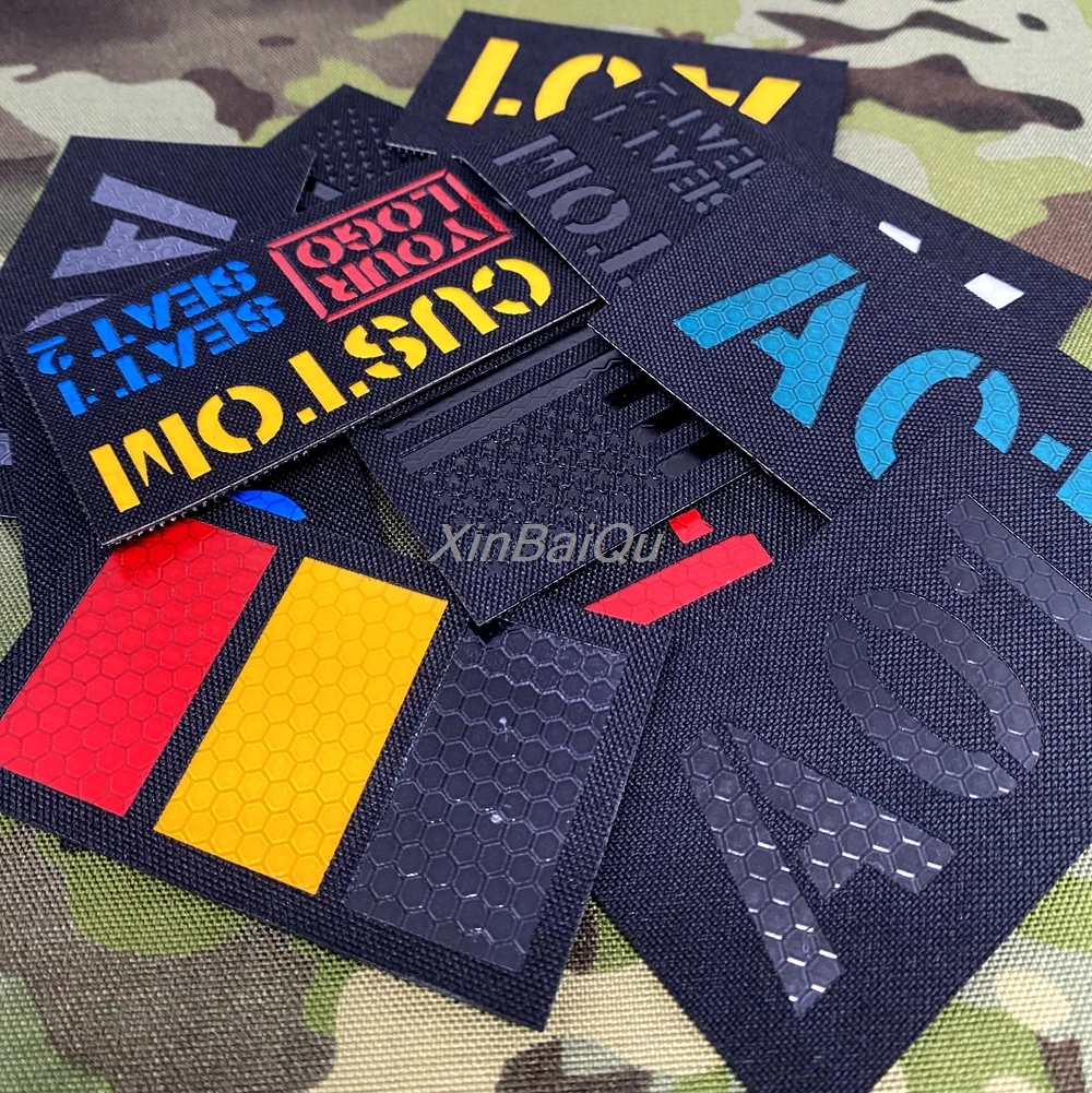 Grille cellulaire en nid d'abeille, nouveau Style, Patch découpé au Laser personnalisé IR, panneau d'appel Radio, IFF, réflexion infrarouge