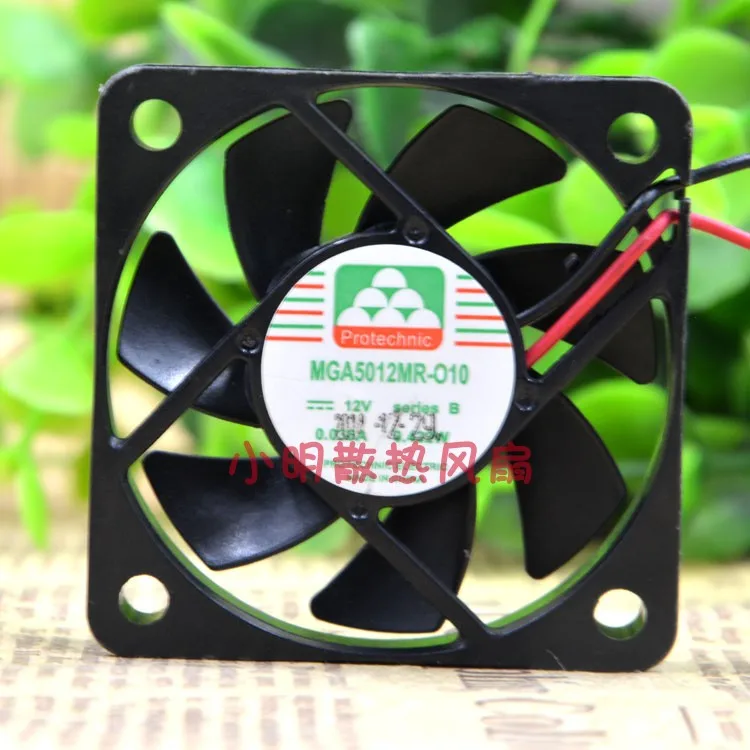 MAGIC 5010 12V 0.036A MGA5012MR-O10 5 CM 2WIRES COOLING FAN