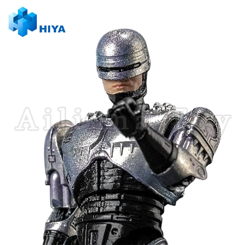 Figura de Ação HIYA 1/12 6 polegadas, Série Exquisita Super ROBOCOP 1, Robocop Anime para Presente