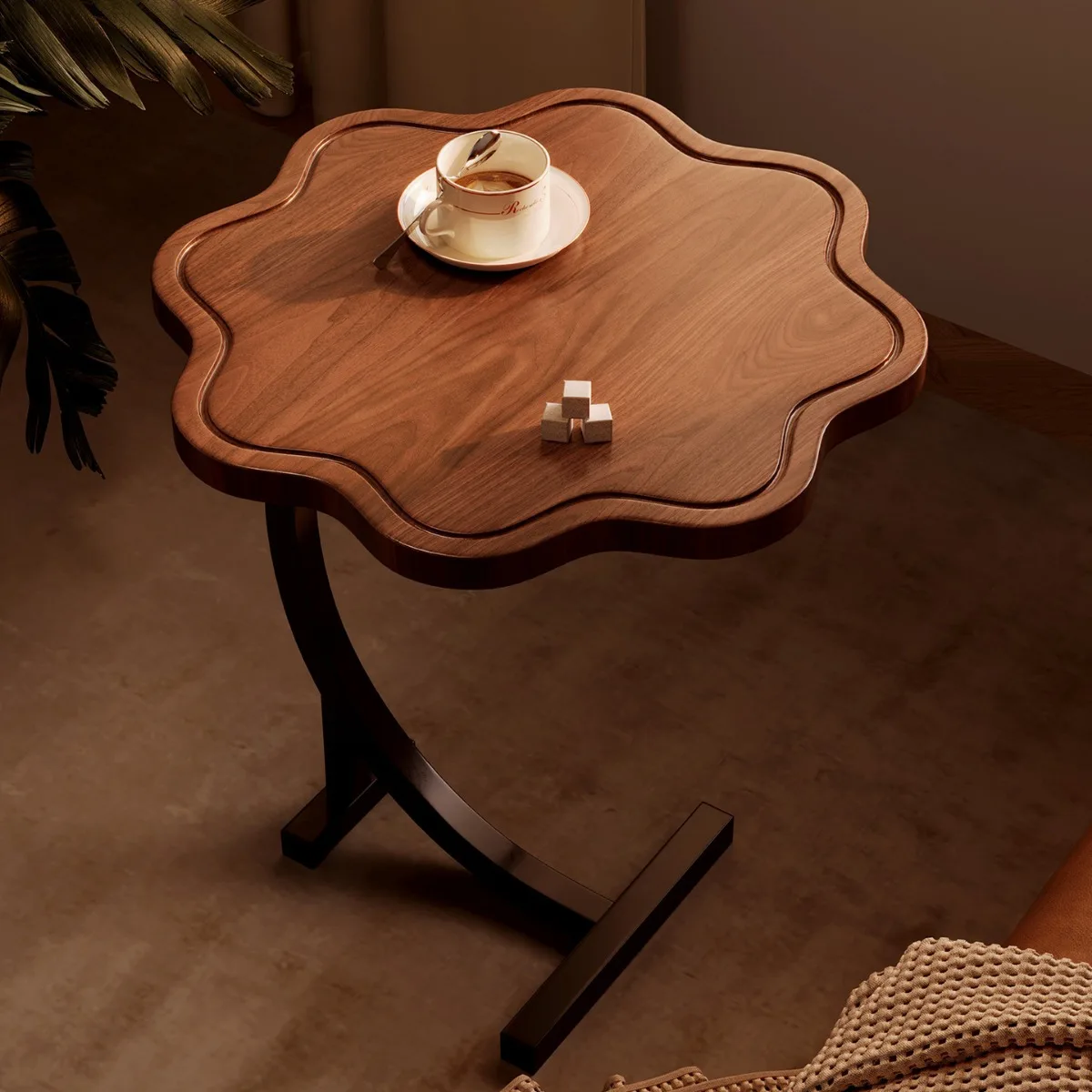 AL Modernes Design Cloud Teetisch Mini-Aufbewahrungsregal Nachttisch für Sofa Internet Celebrity Kleiner Couchtisch Möbel