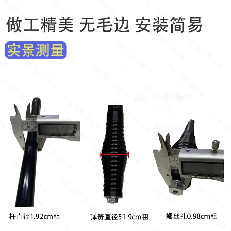 Off-Road Car Antenna 100/120cm with Bumper Cowrail Bars, Exterior Styling Set for SUV Pickup Modification