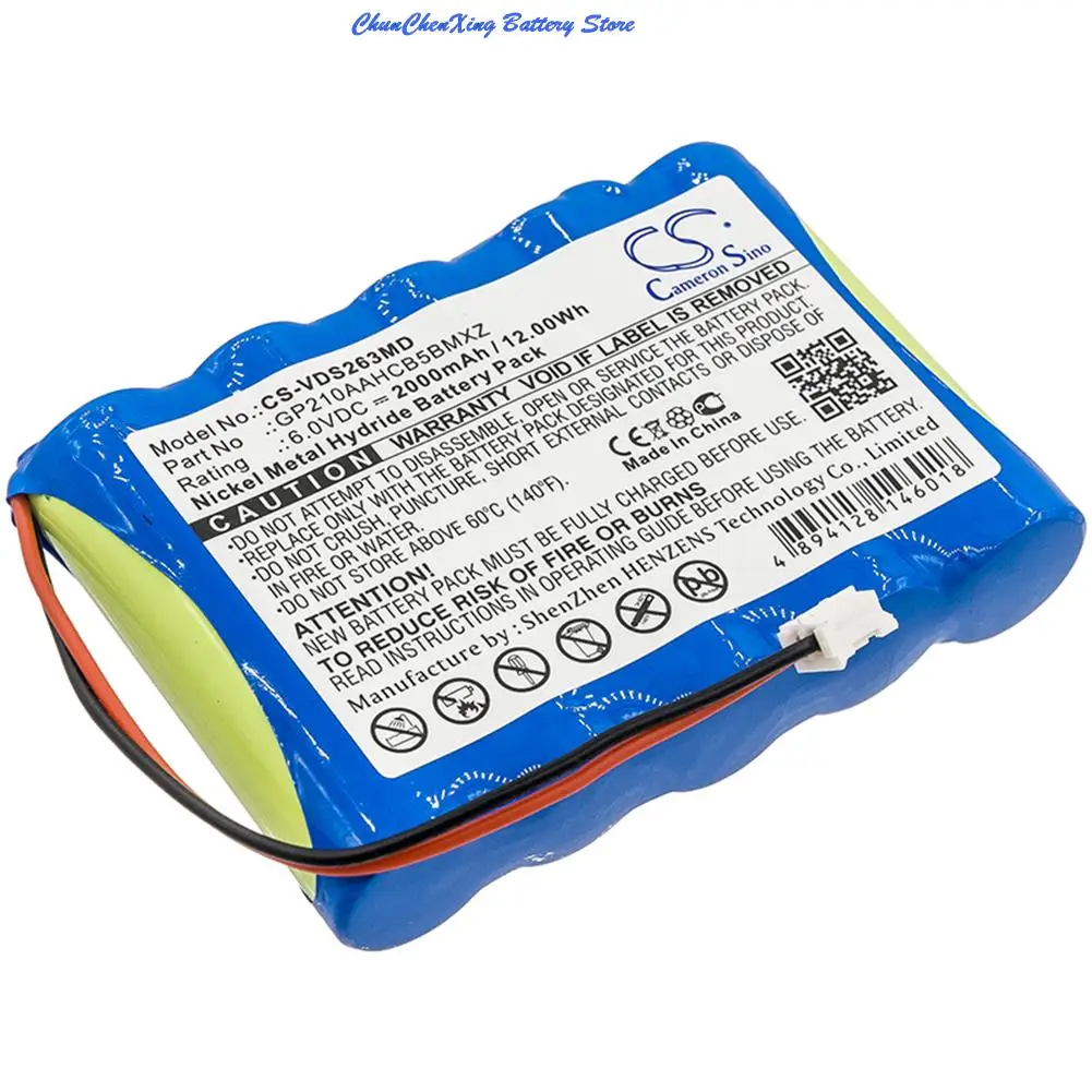100% NEW 2000mA Medical Battery for VDW Silver, Silver Reciproc, SR2634, V0411630000000