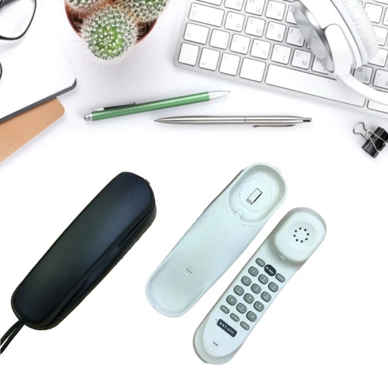 Home Phones Landline Phone, Wall Mountable Telephone,Last Number Redial,Pause Wall Mountable for Office Hotel Home