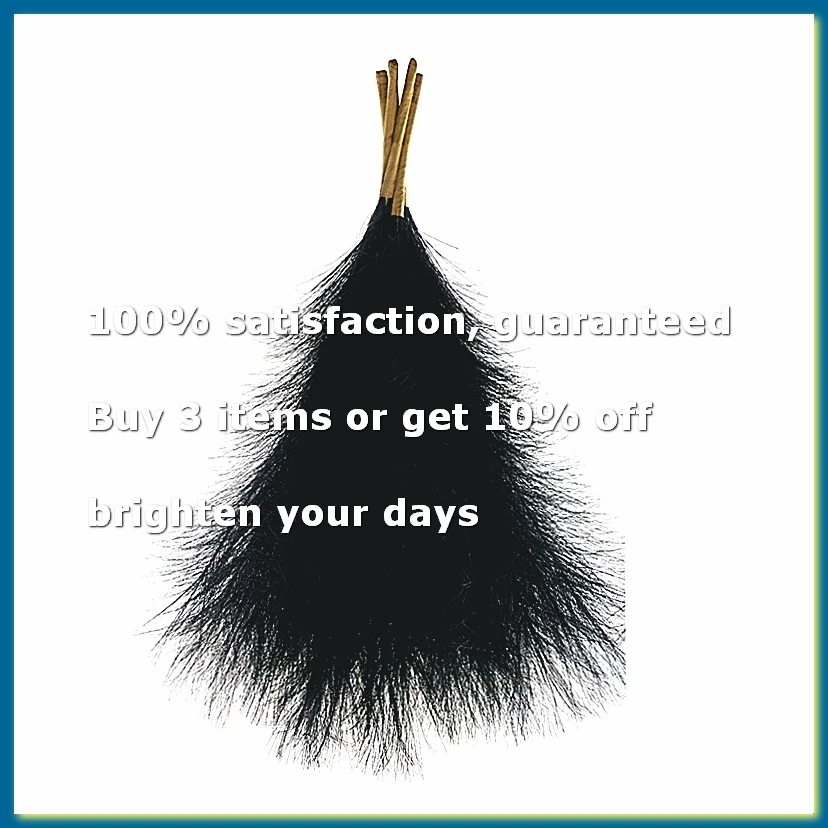 Faux Pampas Grass,18In/45Cm Artificial Pampas Grass 5 Stem Pompous Grass Flower Arrangement for (Black)