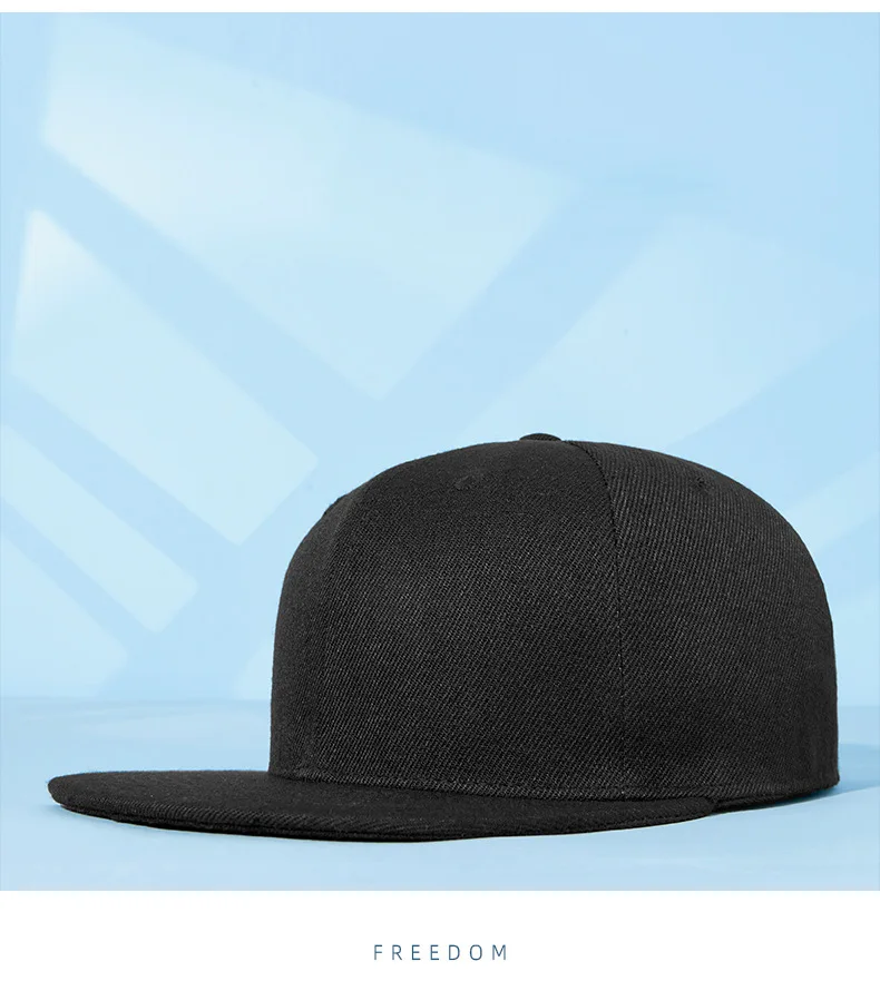 Maßgefertigte Kappe mit Stickerei-Logo, Snapback-Hüte in verschiedenen Größen, Baseballkappe für Männer und Frauen, Hip-Hop Unisex Gorras Planas – Detail 8