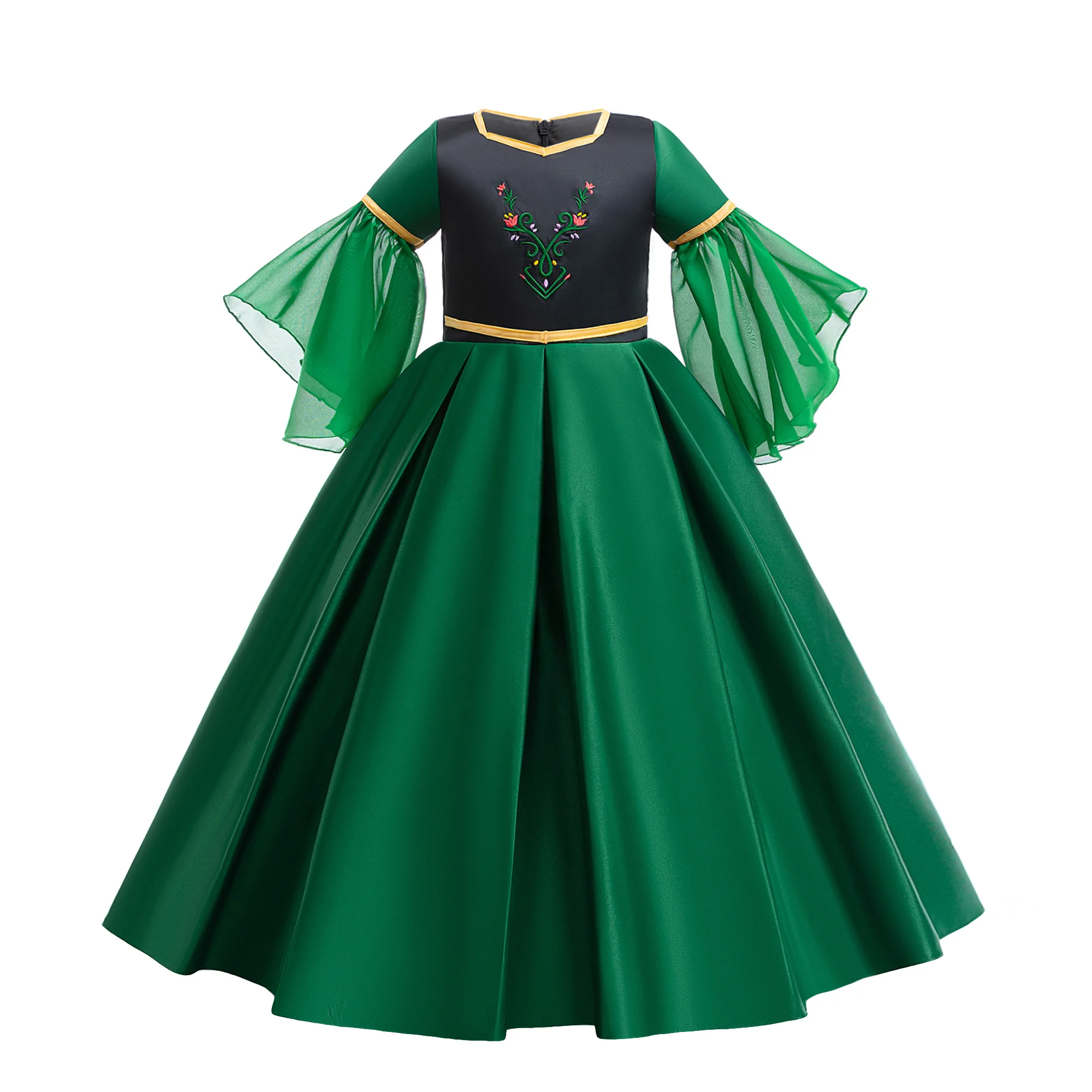 Summer Snow Princess Birthday Girls Dresses Elegant Flower Wedding Party Prom Dress for Girl Christmas Halloween Cartoon Costume