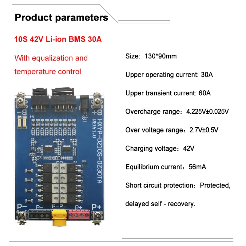 36V 10S ไฟ18650แพ็ค10S BMS แบตเตอรี่ลิเธียม Li-Ion 18650แบตเตอรี่ BMS PCB DIY ebike แบตเตอรี่10S กล่องแบตเตอรี่