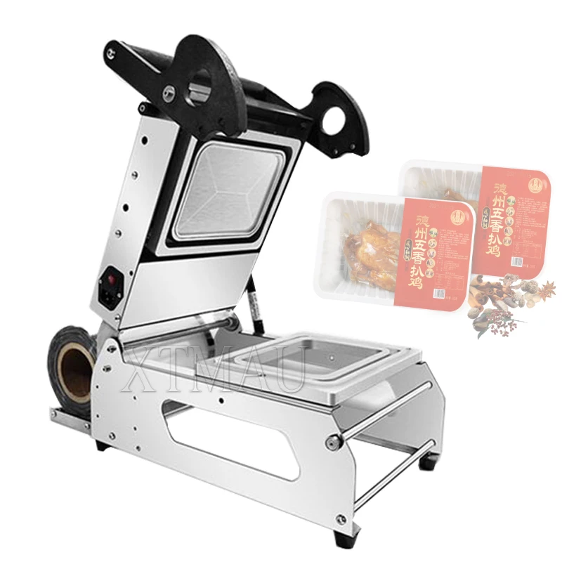 

Manual Plastic Lunch Box Sealing Machine Trays Packing Sealer For Food Takeout Packaging Lock Fresh Lunch Box Sealing Machine