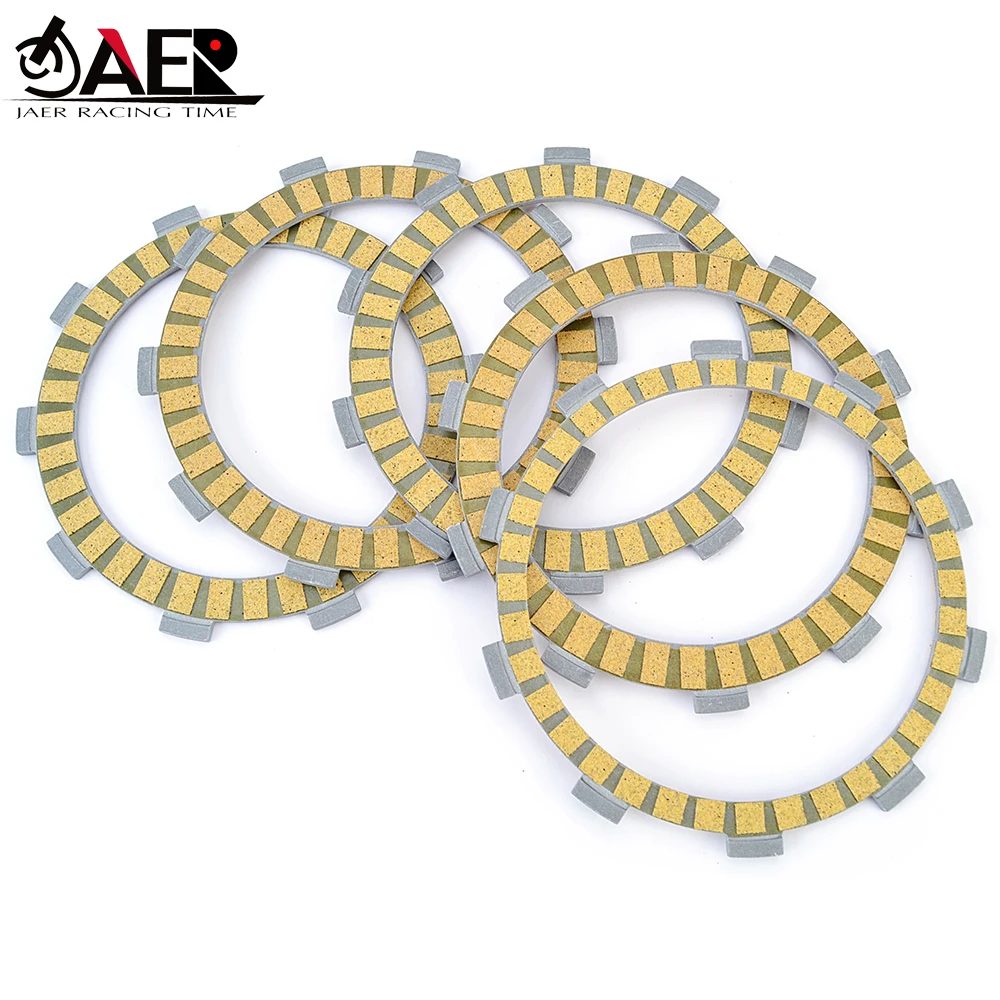 5D7-E6321-00 Clutch Friction Plates for Yamaha WR125R WR125X Supermoto YZF R125 5D7-E6307-00 5MP-16321-00 4 5D7-E6331-00 1