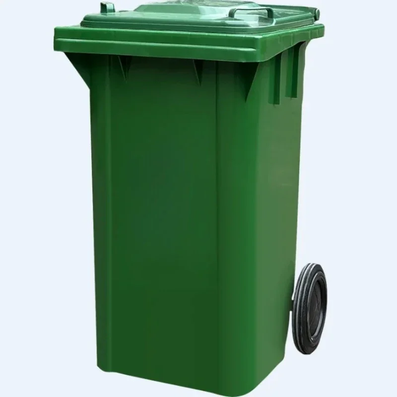 Multi-coloured Single Side Wheel Flip Commercial Classified Trash Cans Can Be Hung on the Car