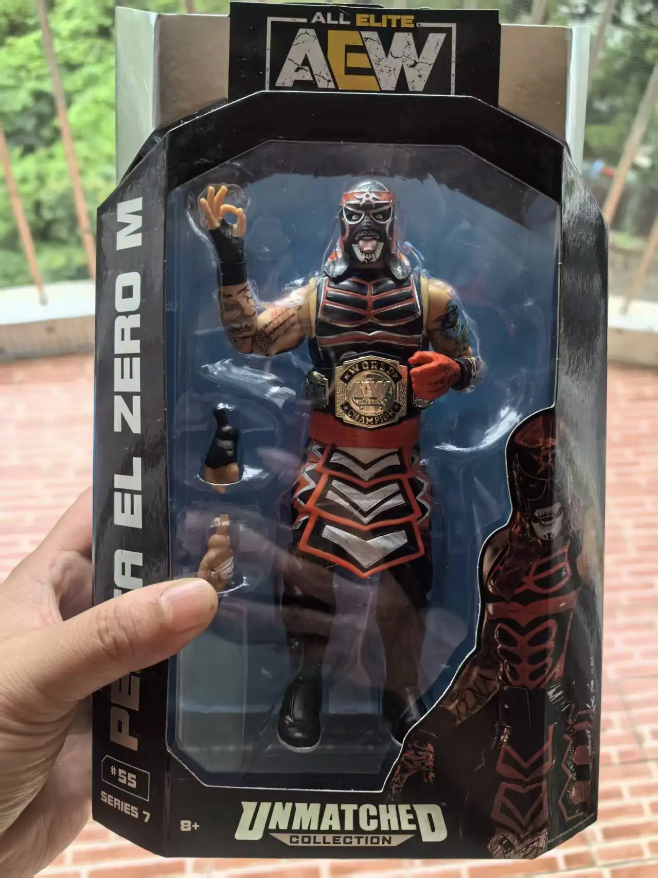 Pentagón Jr. / Penta El Zero Miedo aew Toy Wrestling Action Figure