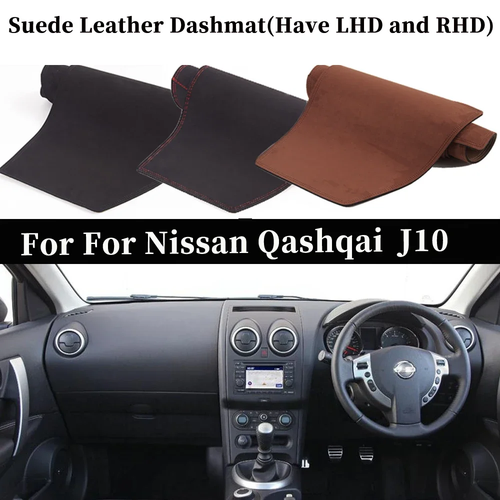 

For Mercedes-Benz A-Class W176 A180 A220D A250 A260 Suede Leather Dashmat Dashboard Cover Pad Dash Mat Car-styling Accessories
