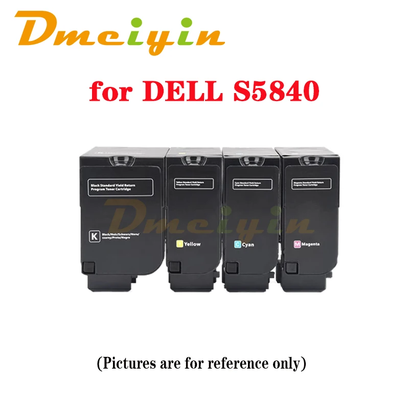 

for DELL S5840 toner cartridge 593-BBXX (JDCTN) 593-BBXU (R59F2) 593-BBXV (K83JD) 593-BBXW (KT71F)