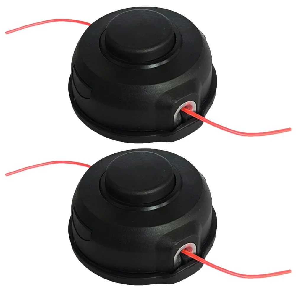 

1/2 Pack Trimmer Head M8 X 1.25 LH Thread Garden Tools String Trimmer Cutting Replacement Tools Parts 10*10*12CM